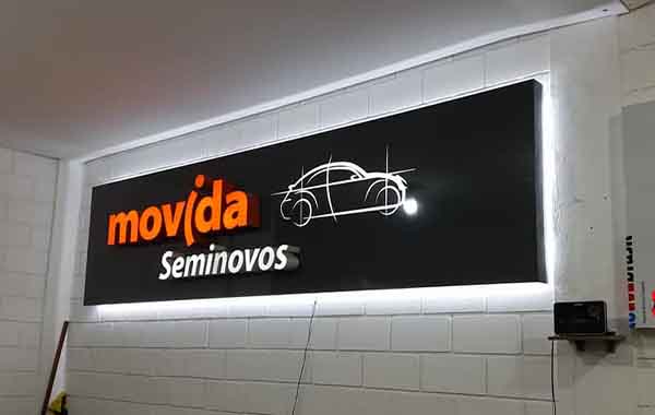 Painéis luminosos