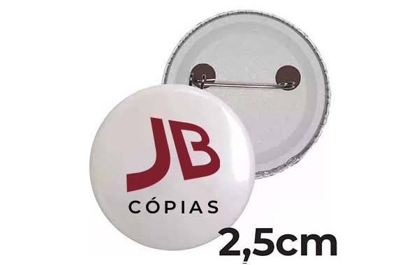 Bottons 2,5 presilha