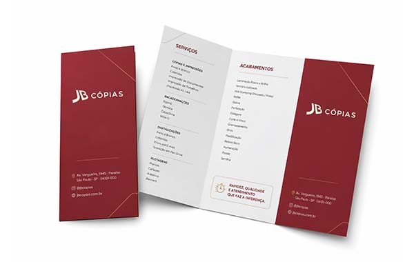 Folders e catalogos