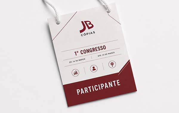 Crachá Evento