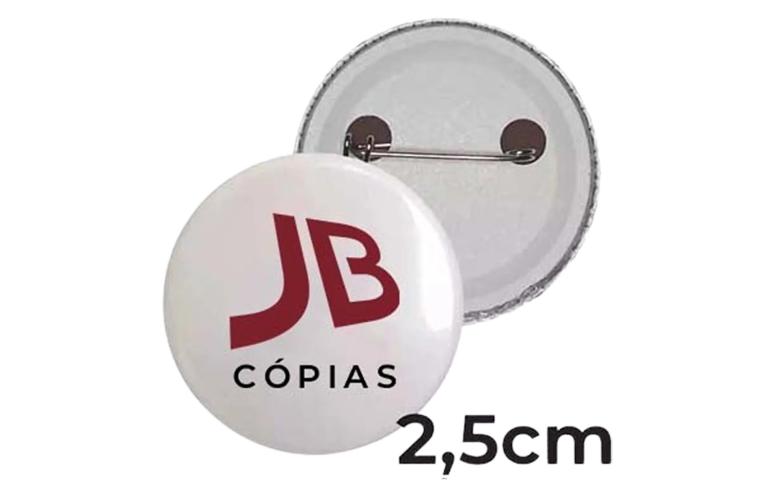 Bottons 2,5 presilha
