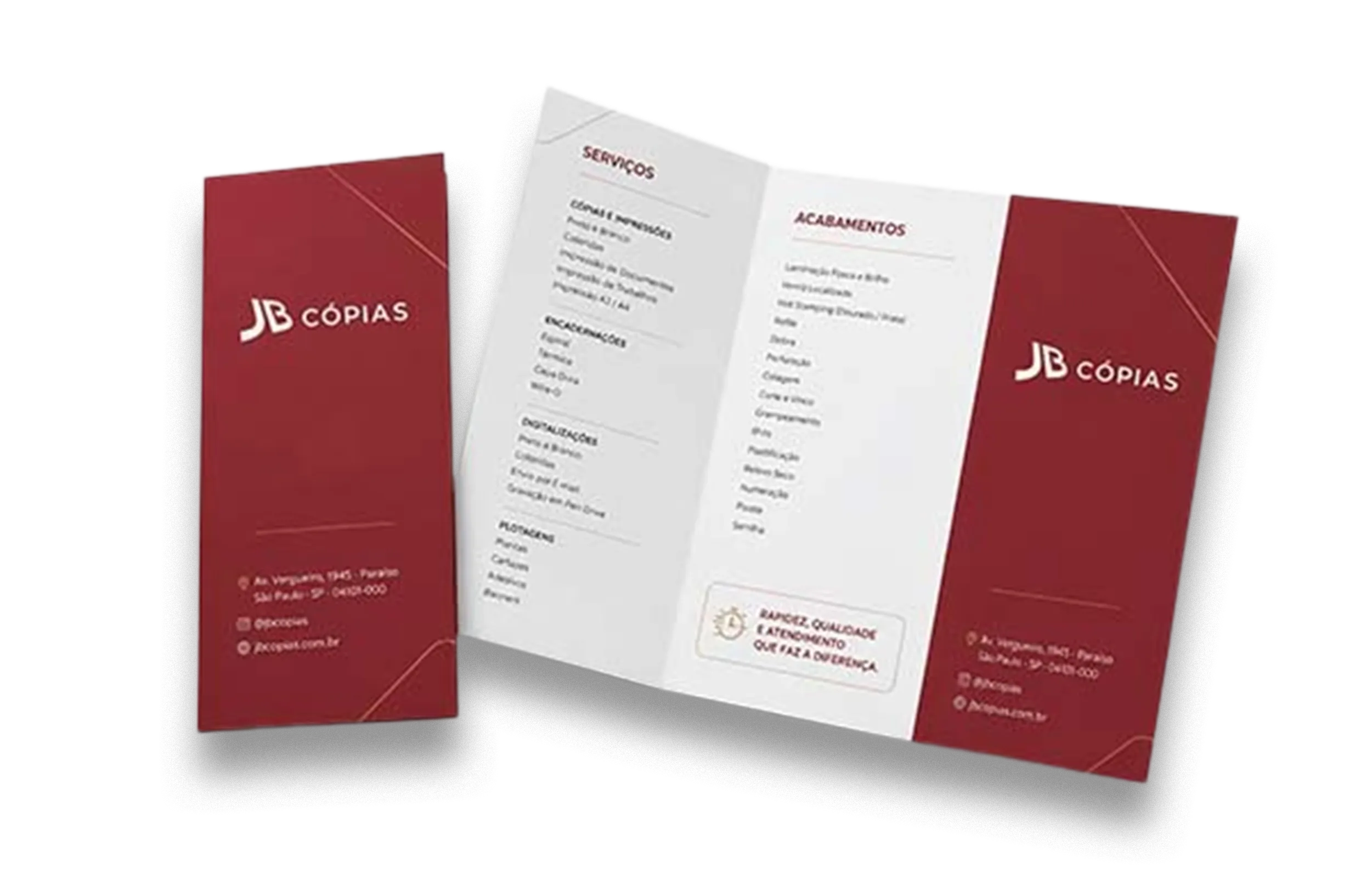 Folders e catalogos