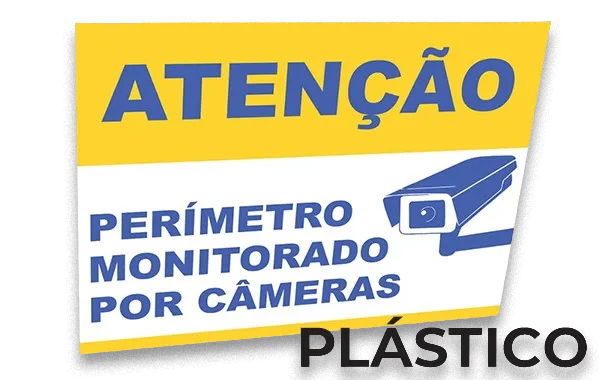 Placa plástica adesivada