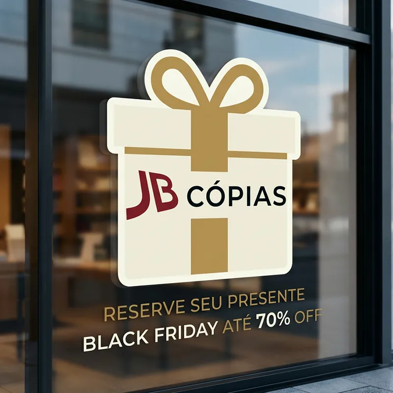 Adesivos para vitrines