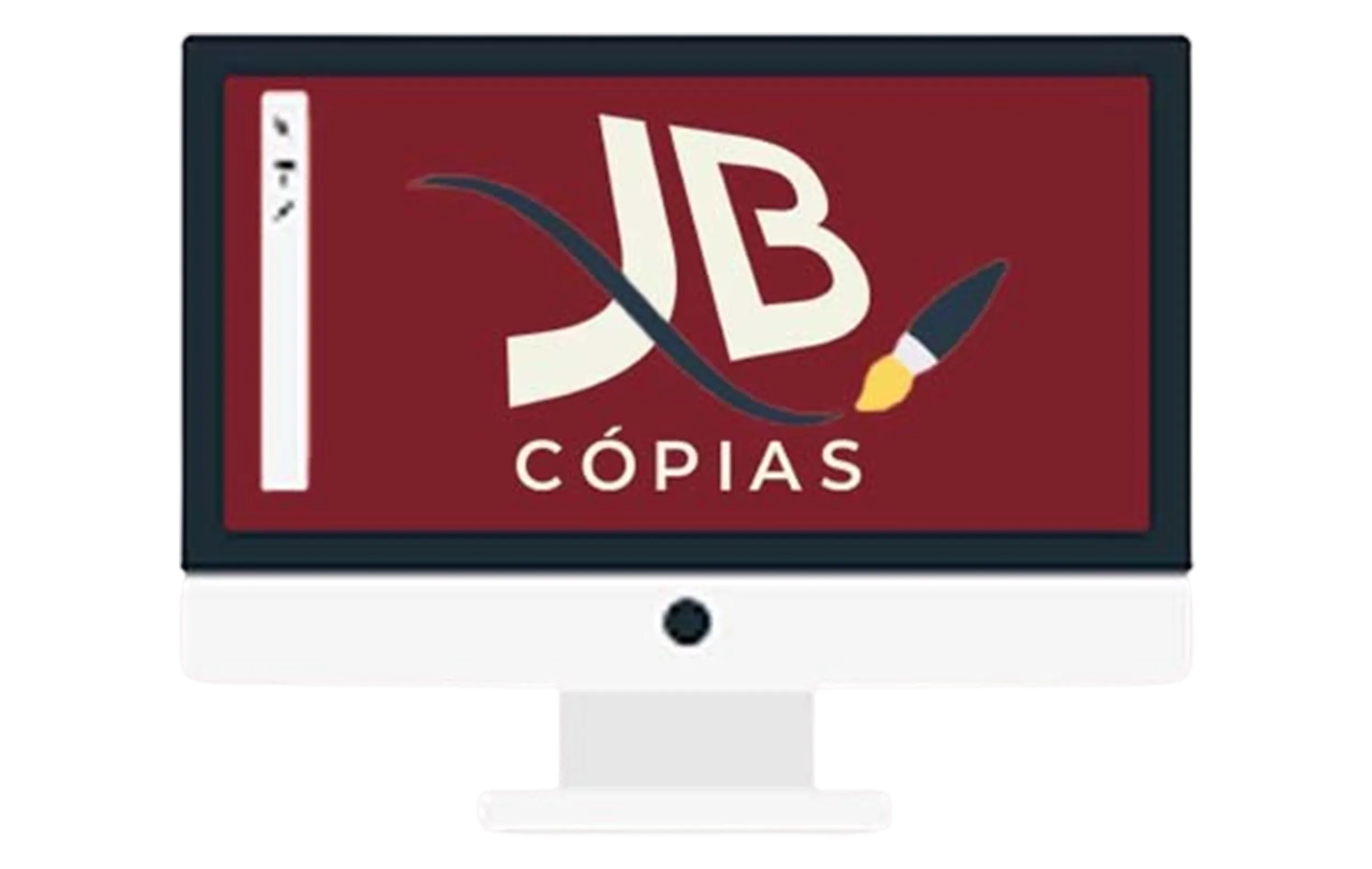 Arte gráfica criada pela JB Cópias, com layout fechado para impressão